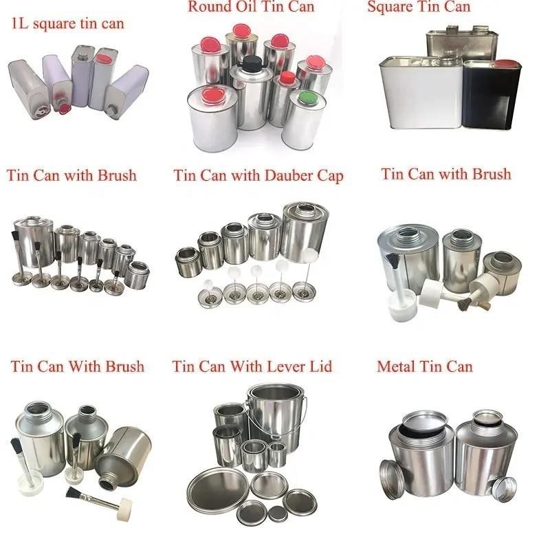 5 Gallon Paint Can Tin Round Metal Tinplate Cans For Paint Packaging