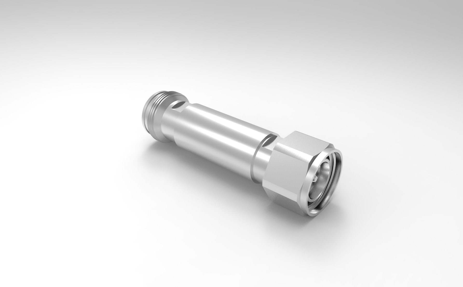 DC-4G 5W 4.3-10 Male-4.3-10 Female RF Attenuator 40~60dB