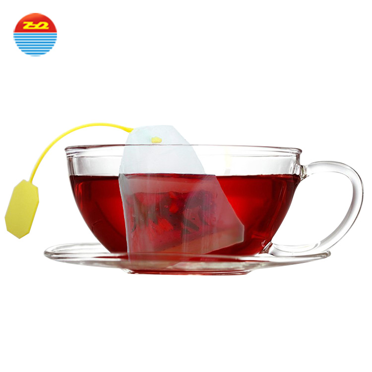 Custom shape bpa free hot herbal coffee empty dip hot selling silicone tea bag infuser set for loose tea