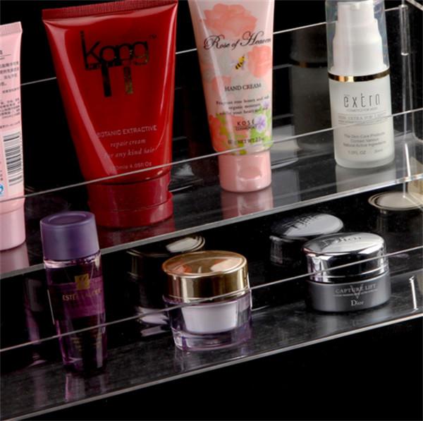Acrylic cosmetic display stand/makeup display stand