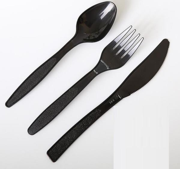 Disposable Plastic Knife Fork Spoon Fruit Fork Birthday Cake Fork Plastic