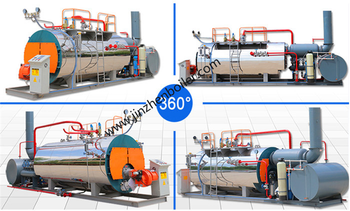 China Supplier Skid Mounted Boiler Natural Gas Fired Steam Boiler For Hotel And Bath Center