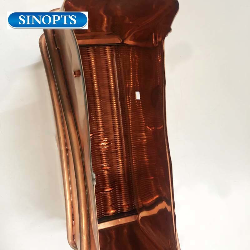Hot Sale Instant Gas Water Heater Parts Brazed Plate Air Plate Copper Coil Heat Exchanger