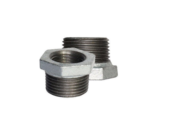 Pipe Reducing Natural Gas Pipe Fittings , Black Iron Bushing No Any Sand Hole