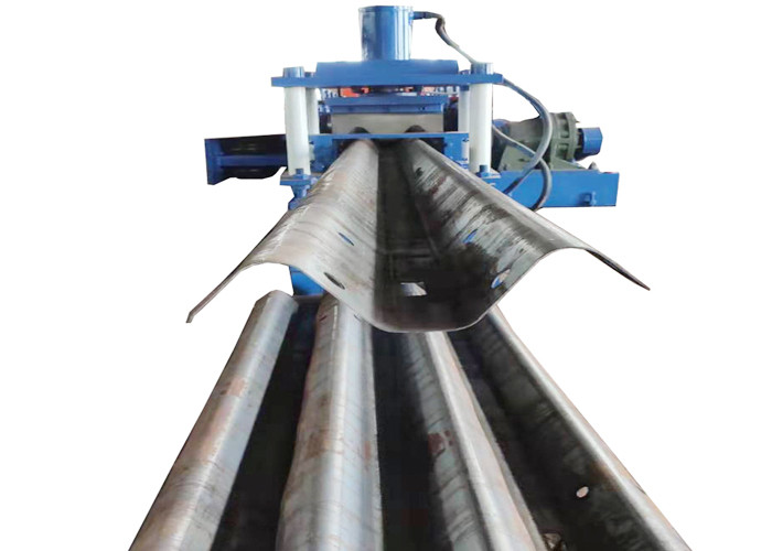 W Fence Two Three Wave Steel Highway Guardrail Roll Forming Machine