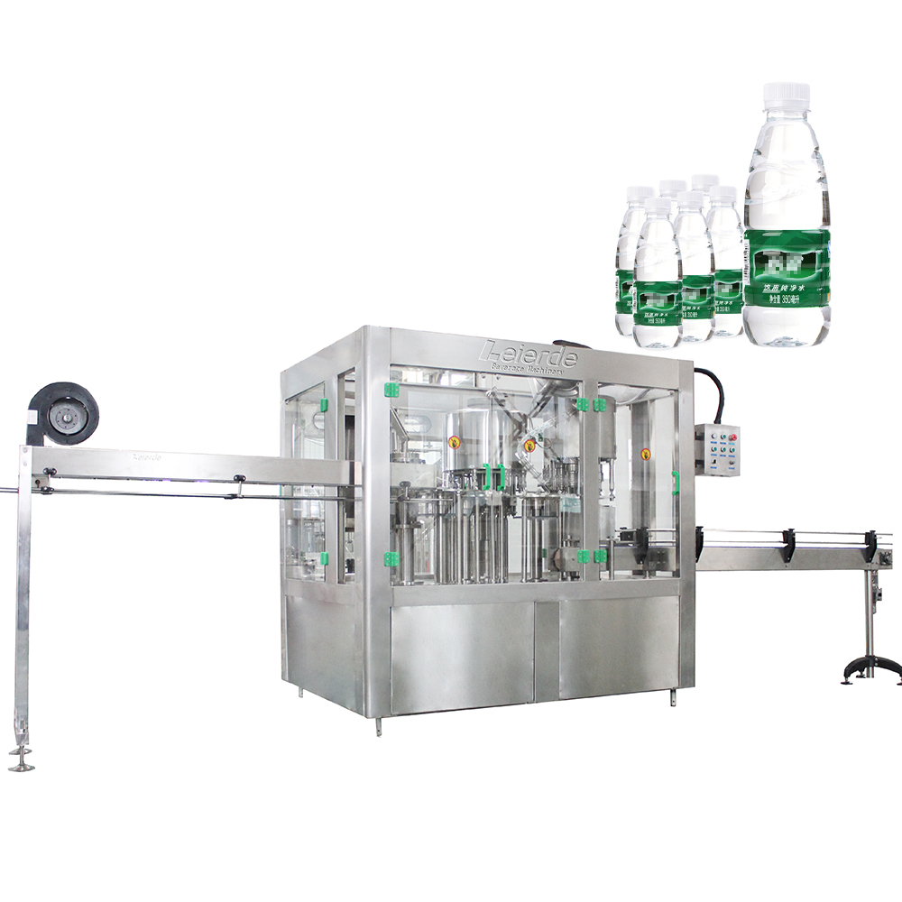 Stainless Steel Washing Filling And Capping Machine 4000BPH 8000BPH