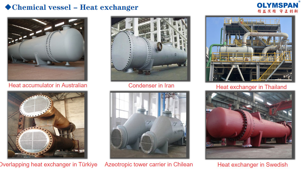 ASME high durability Water Distillation Plant Tubular Heat Exchanger