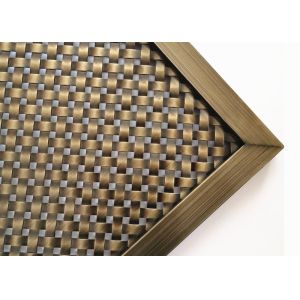 Surface Finished Services Architectural Woven Wire Mesh With Pattern Design