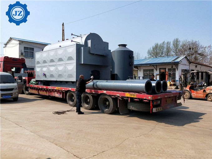 2 Ton 150 Psi DZH Manual Type Steam Boiler For Fertilizer Factory