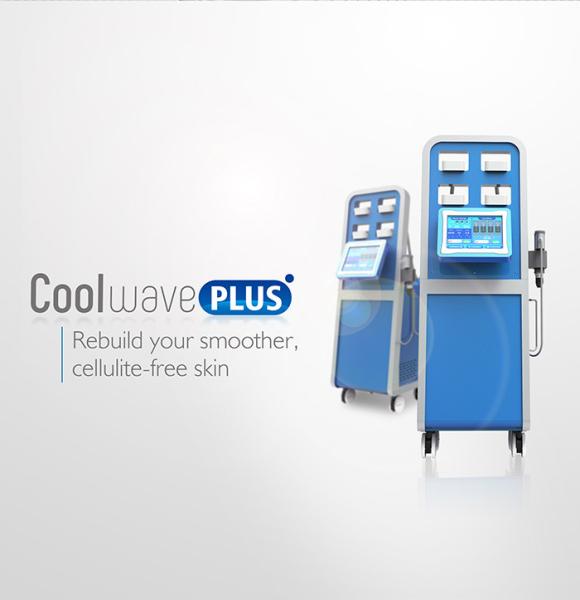 Cool Wave Plus Shock Wave Therapy Cryolipolysis Treatment 2in1 Pneumatic Shock