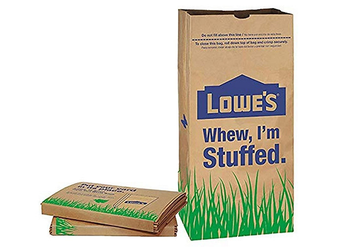Eco Friendly 20 micron Paper Kitchen Trash Bag Waste Collection Kraft Paper Bag
