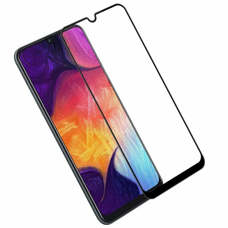 0.33mm Mobile Phone Screen Protector Full Glue Silk Print 9H Hard Scratch Free Temped Glass
