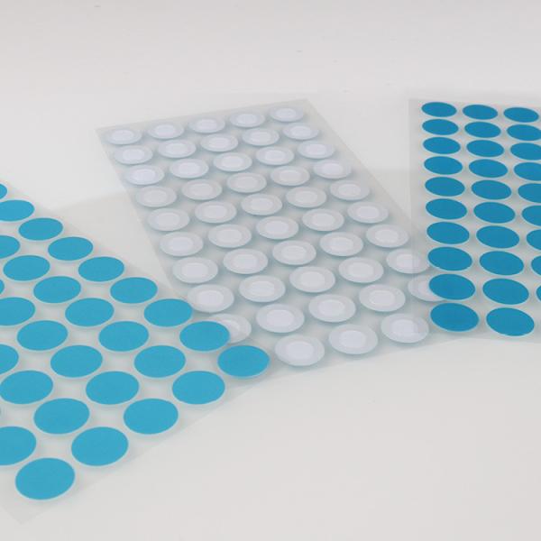 Round Black IP68 Waterproof ePTFE Air Permeable Self-Adhesive Breathable