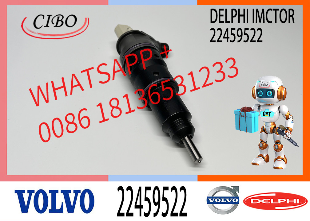 Common Rail Fuel injector 22459522 7422459522 22569105 7422569105 85020361 BEBJ1F11201