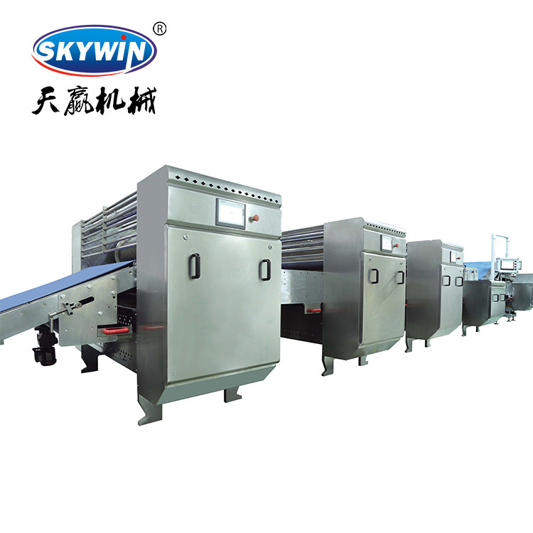 1800kg/Hr Automatic Biscuit Production Line For Hard Hello Panda Biscuit