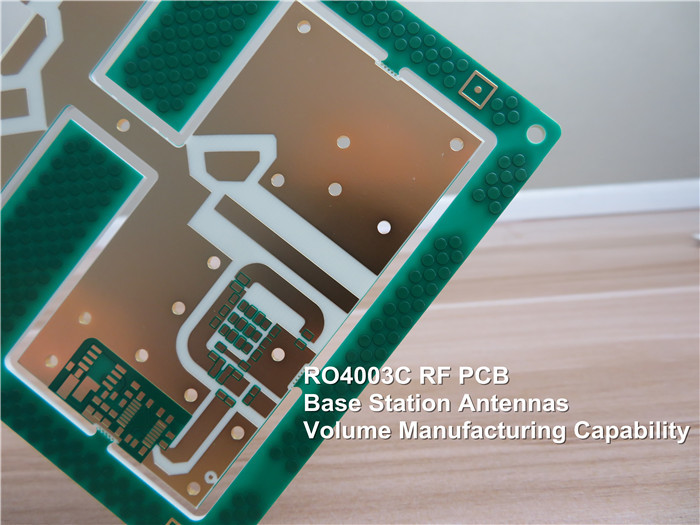 Rogers 4003 12mil Double Sided RF High Frequency PCB Immersion Gold
