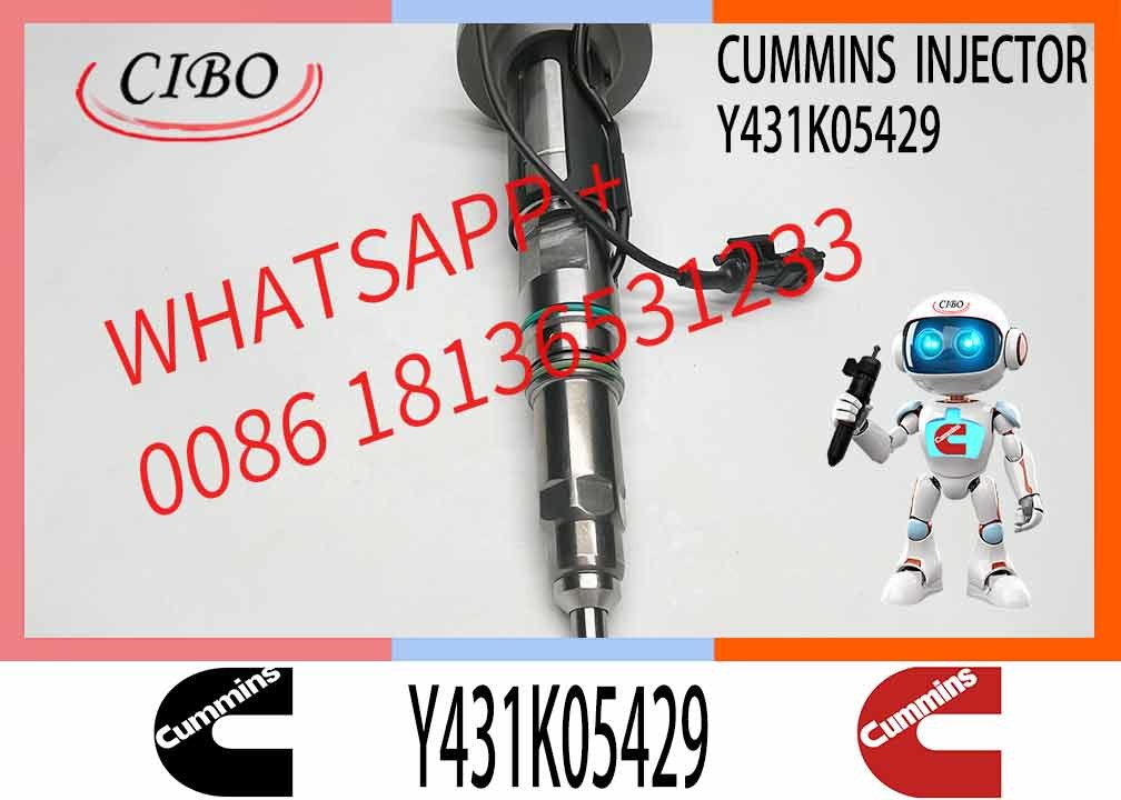 Factory Outlet OEM Quality Brand New Diesel Fuel Injector Y431K05558 Y431K05417 4964170 4964171 2867149 for QSK19 Diesel Engine