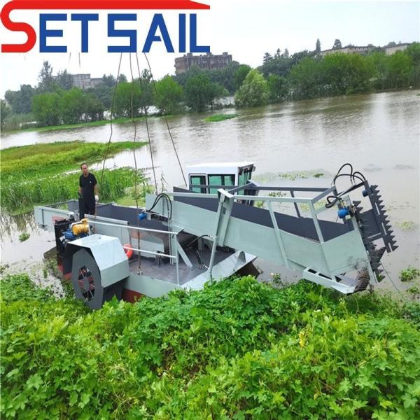 Produces Customizable Hydraulic Water Hyacinth Harvesters for Customization