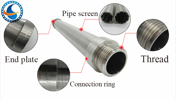 316L 304 321 Stainless Steel Slot Tube For Water Filtration