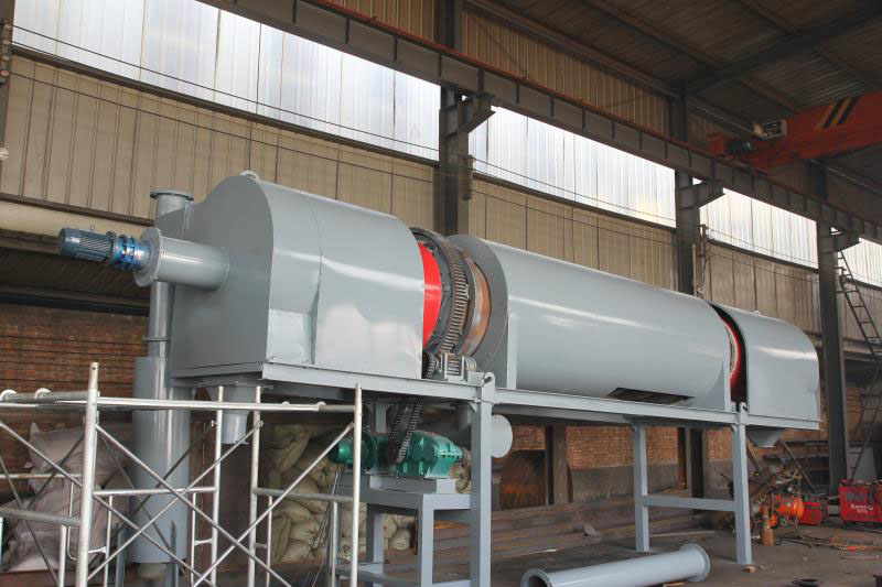 Rotary Continuous Carbonization Furnace Charcoal Maker Machine