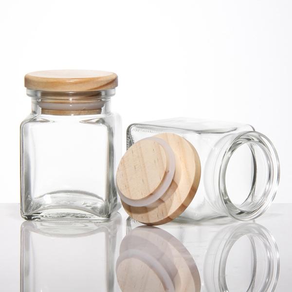 Wholesale Kitchen 4 Oz Airtight Herb And Seasoning Bottles Glass Storage