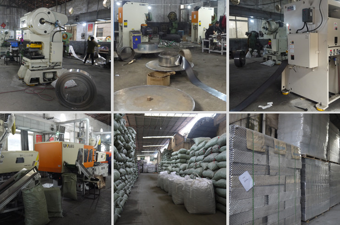 SS 316 Metal Packing Random Tower Packing for Gas-Liquid Separation 50*50mm
