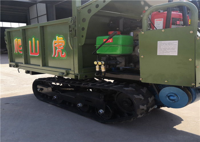 0.8T High Efficiency Rubber Track Crawler All Terrain Transporter For Crawler Mini Dumper
