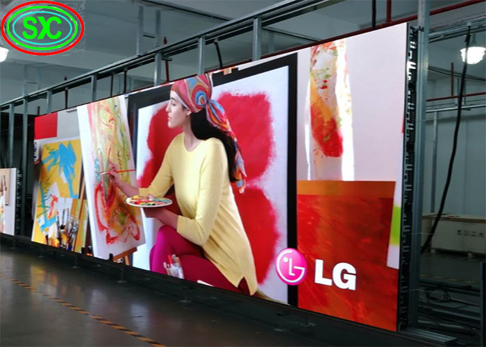 Advertising LED Screens indoor P5 LED full color HD display Die casting aluminum rental led display screen video wall