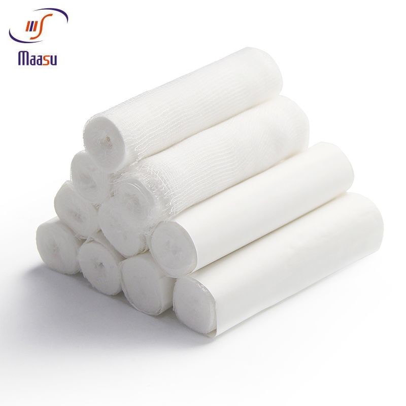 Transparent White Medical Gauze Breathable 100% Cotton Medical