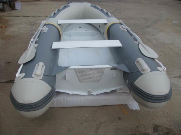 Front Locker Aluminum Rib Boat double layer flat bottom 4 Person Inflatable Boat