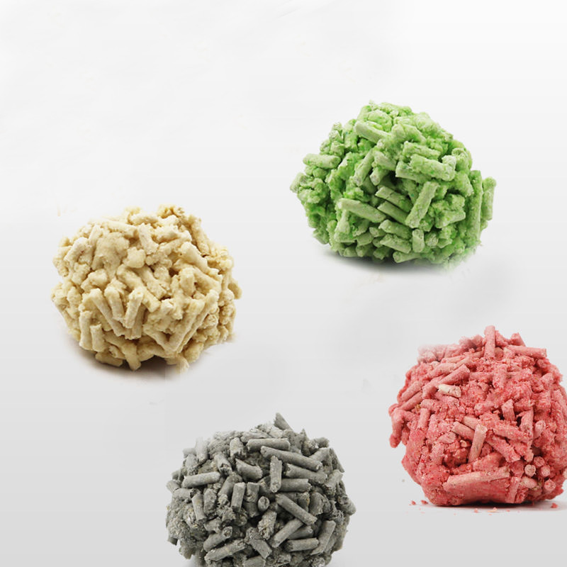 Fast Drying Natural Tofu Cat Litter Ultra Absorbent Odor Control Cat Litter Less Scattering