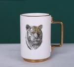 OEM ODM Ceramic Tea Cup , Personalised Ceramic Mugs For Home Decor