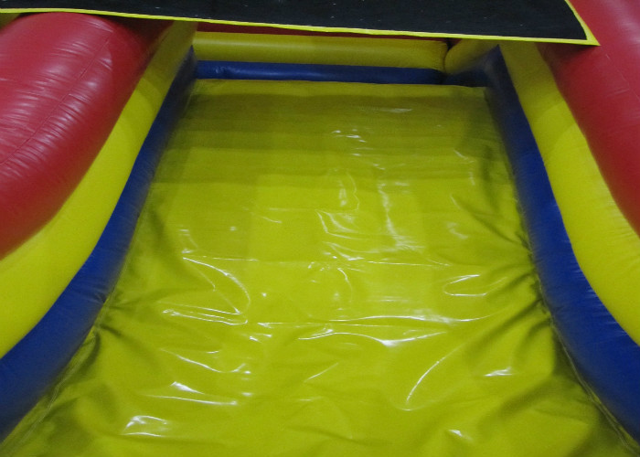 Outdoor Games Commercial Inflatable Water Slides 0.55mm Pvc Tarpaulin 6 X 3.6m