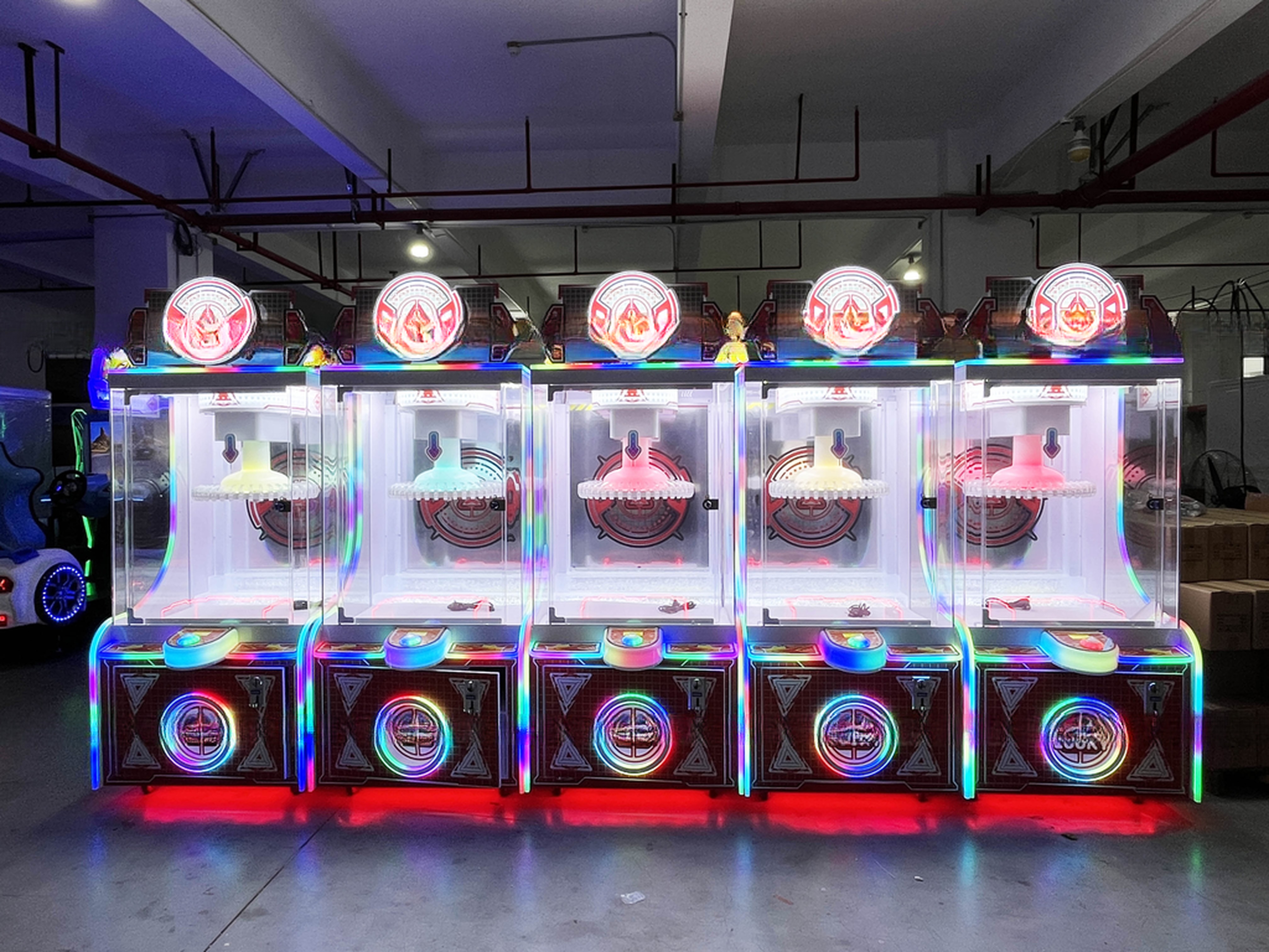 Dreamland wholesale game machines manufacturer guangzhou game machines factory clip clamp prize toys machine