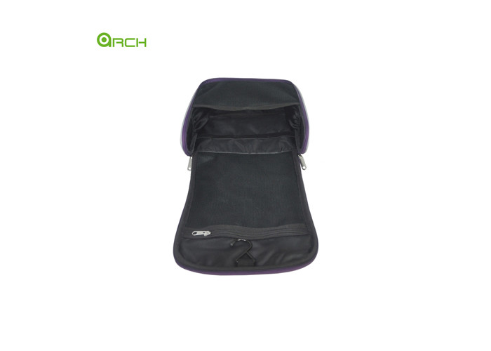 In Lid Zippered Pockets Makeup Vanity Bag Travel Accessories Bag