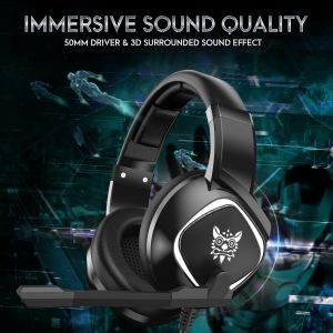 Surround Sound 117dB 2.2kohm Onikuma K19 Gaming Headset