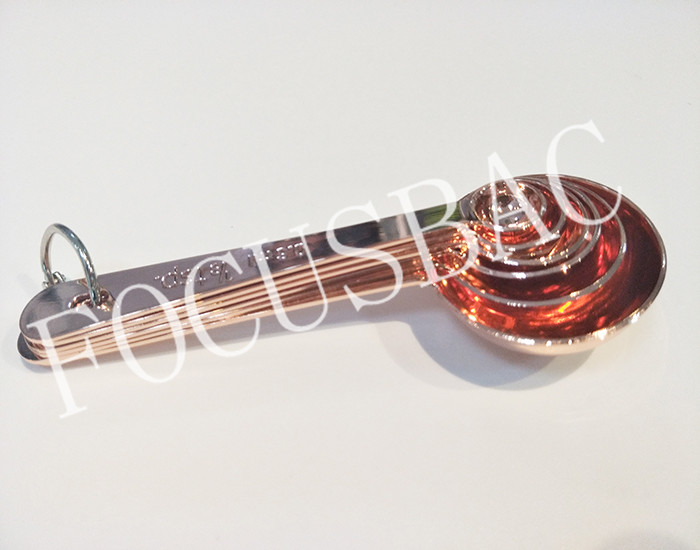 Hot sale Copper Stainless Steel Measuring Cups and Spoons Set wholesale