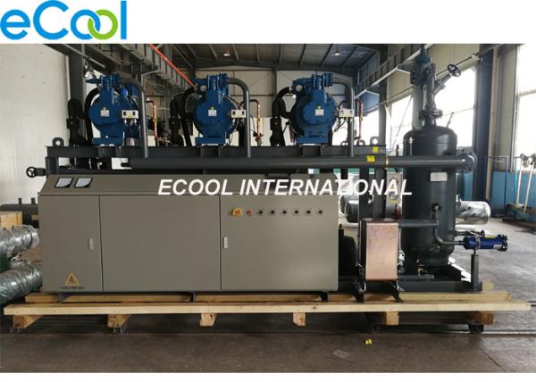 Cold Storage Room Machine Refrigeration Condensing Unit , Freezer Condenser Unit