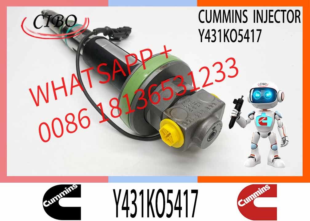 Engineering Machinery N14 Truck Engine System Accessories 6087807 Diesel Fuel Injector
