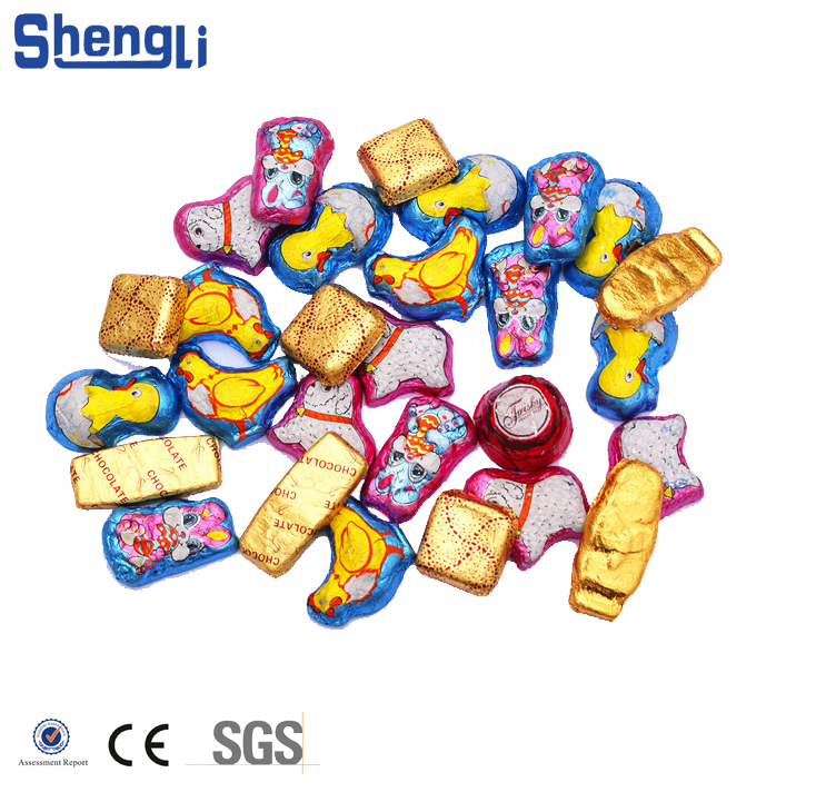 Variety of Shapes Automatic Wrapping Machine for Foil/Paper Material in Confectionery