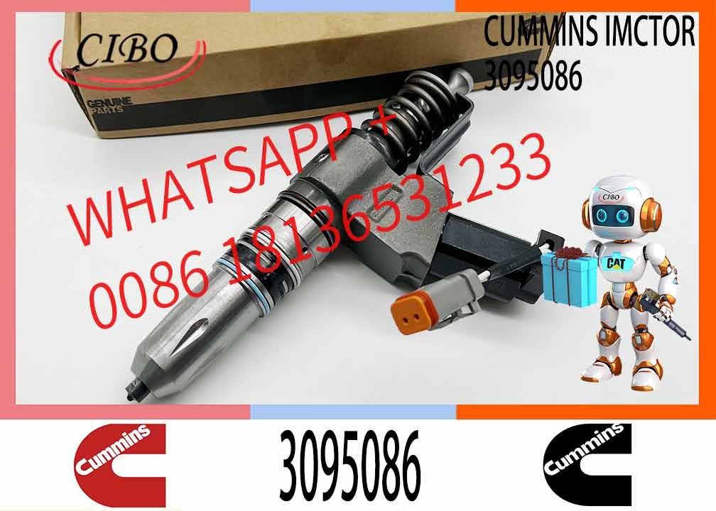 3083846 Diesel Fuel Injector N14 Common rail injector 3095086 3609796 3095040 3411763