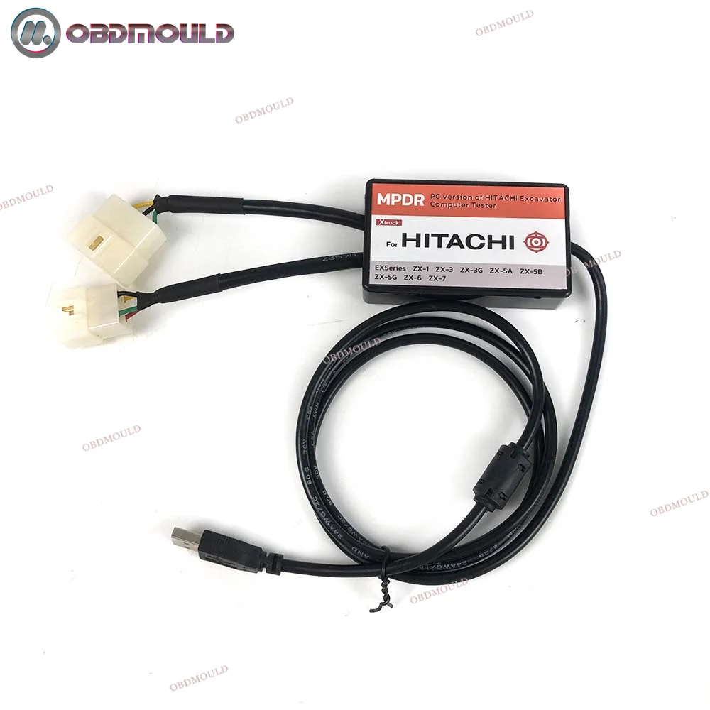 Dr ZX Diagnostic Cable for Hitachi Excavator Ex/ZX-3 Type Vehicle - Vehicle Diagnostic Tool with CF C2 laptop