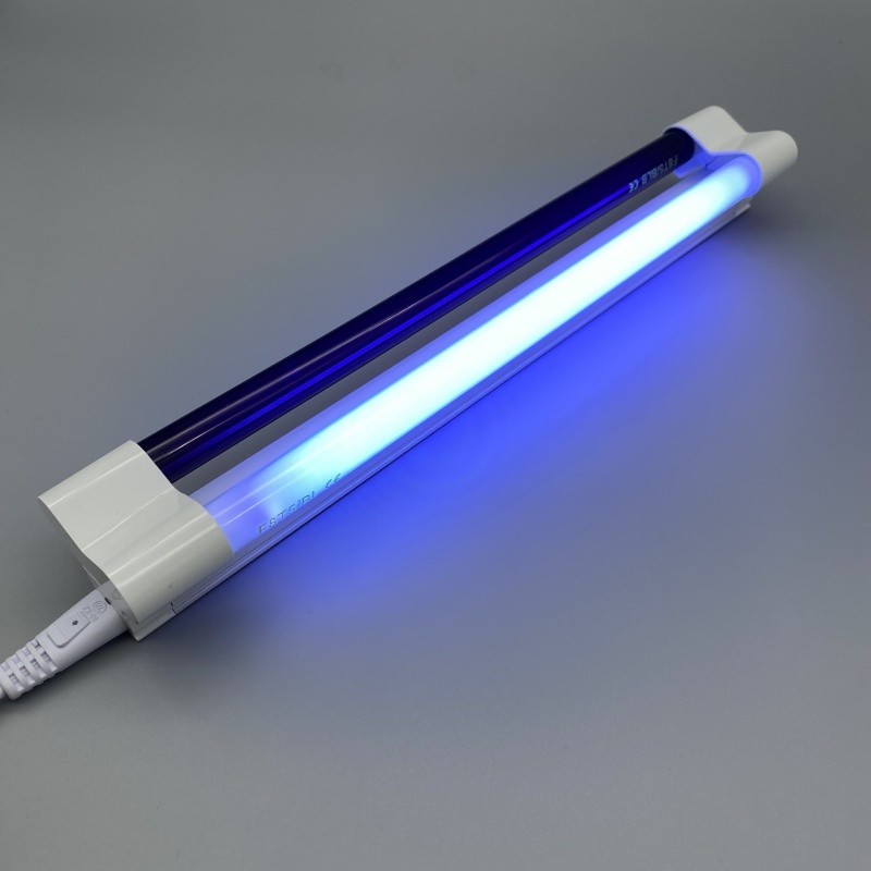 High Frequency Blue Tube UV Light 120V 8W Blue Led Tube Lights