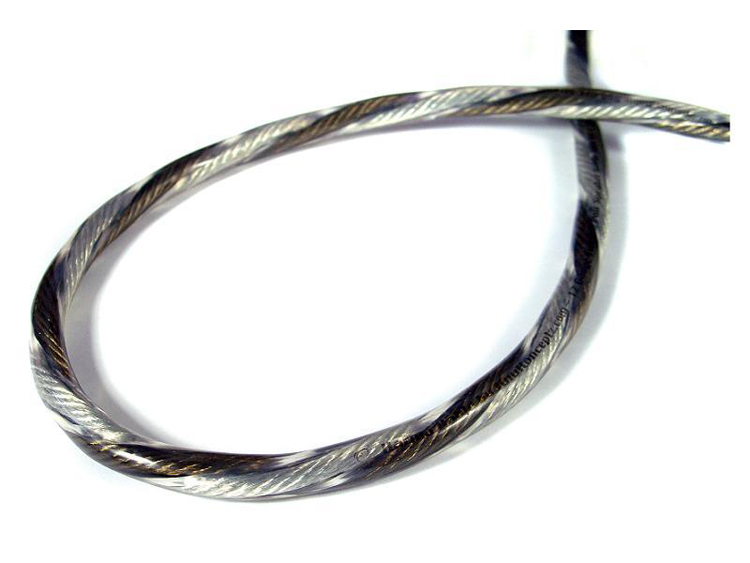 2 Core 2x1.5mm2 Speaker Cable Wire for MALE-MALE Connection in Professional Environments