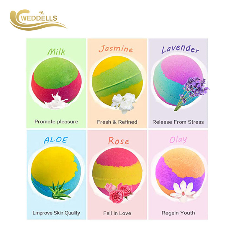 4.2 Oz Bath Bombs Gift Sets For Moisturizing Dry Skin