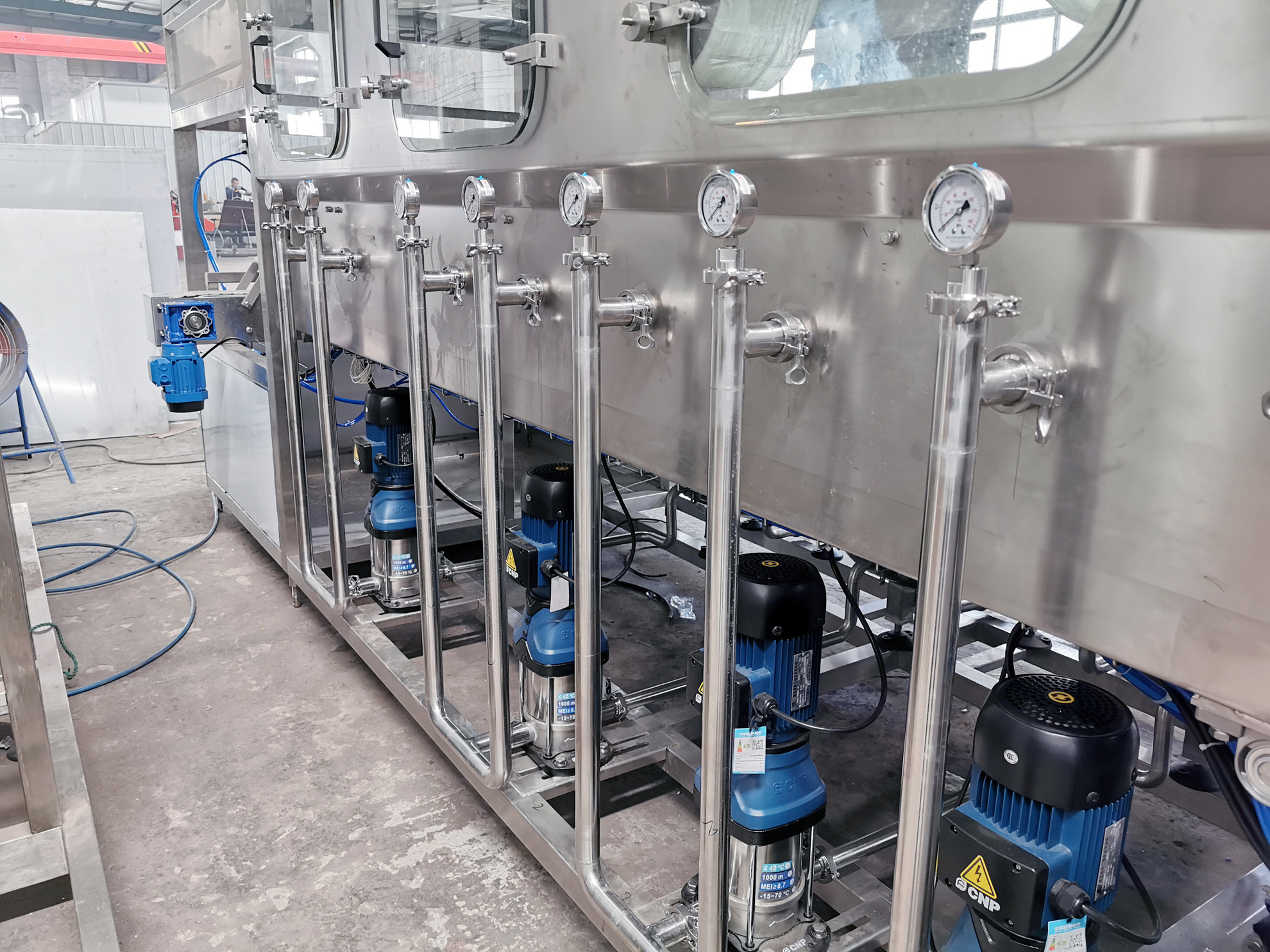 ISO 600BPH 5 Gallon Plastic Pet Bottle Filling Machine