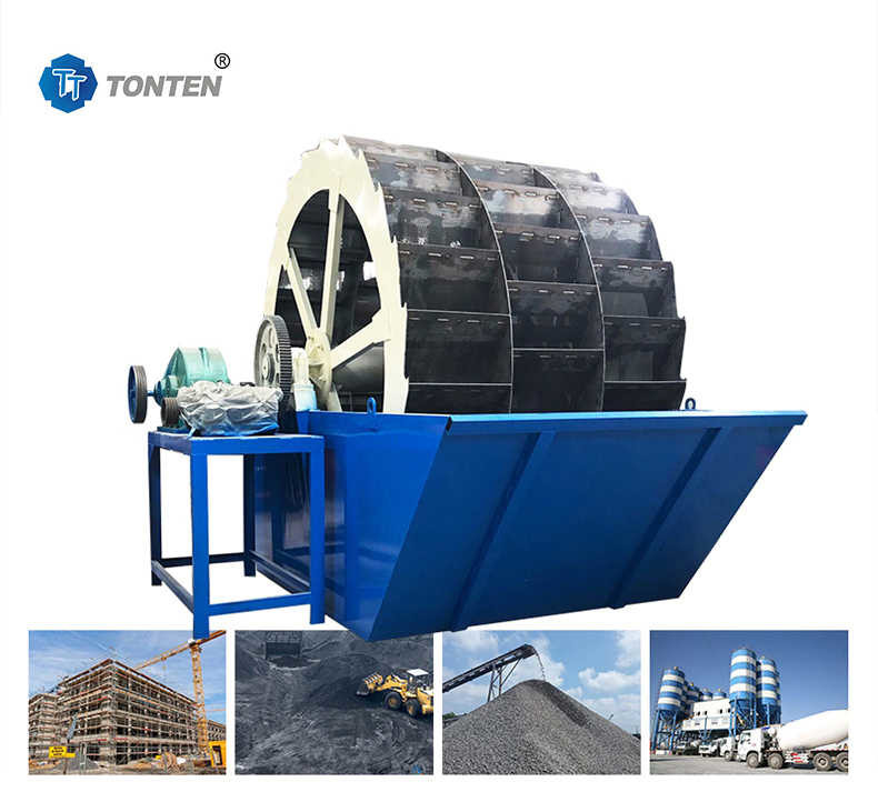 Mine Sand Wheel Washer Equipment Wheel Stone Gravel Washing Machine