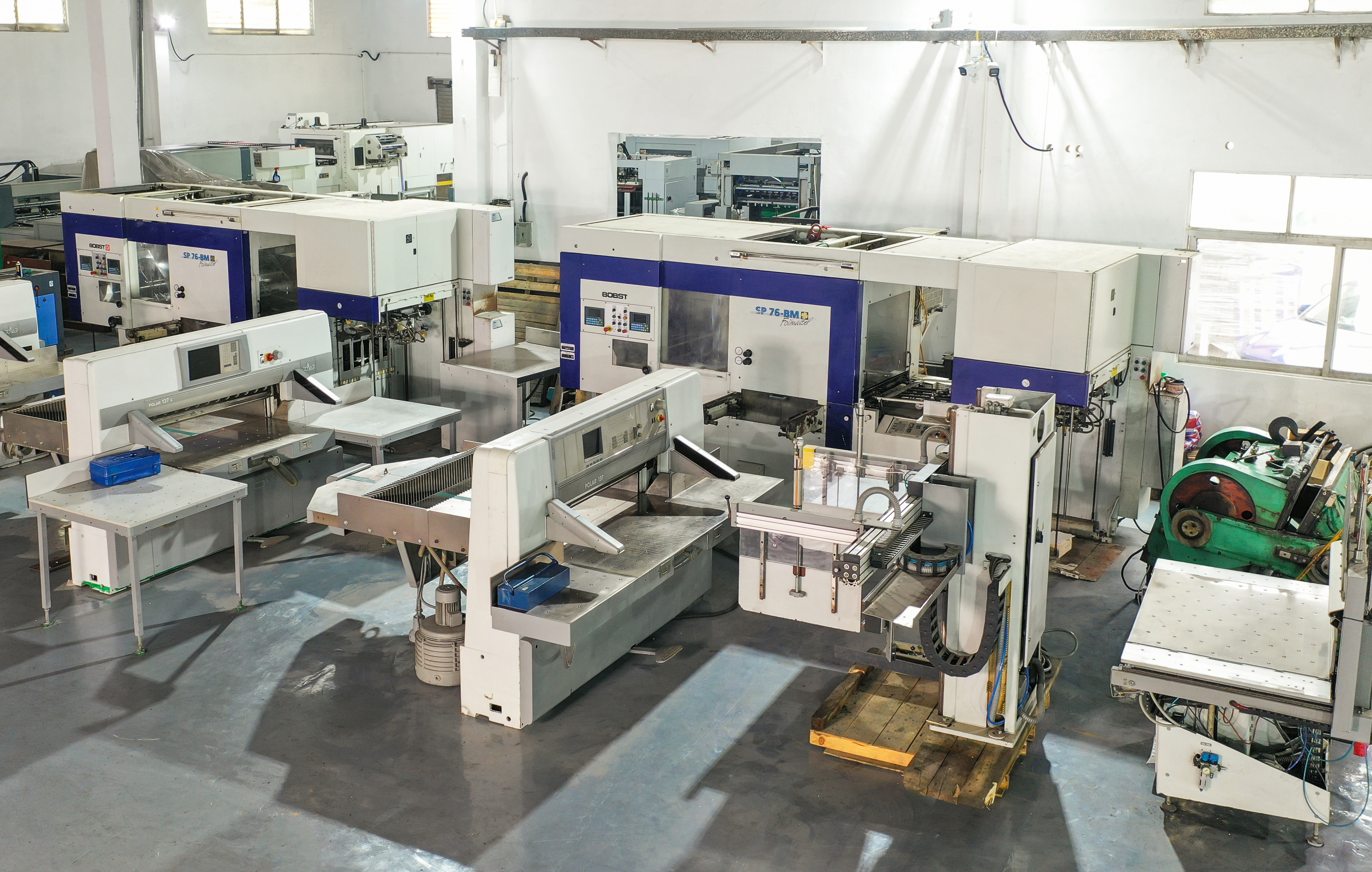 12000 KG Fully Automatic 760 Boster Die Cutting Machine Bronzing Machine with Online Support