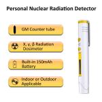 Pen Type Digital Nuclear Radiation Detector CT X-Ray Gamma Contamination