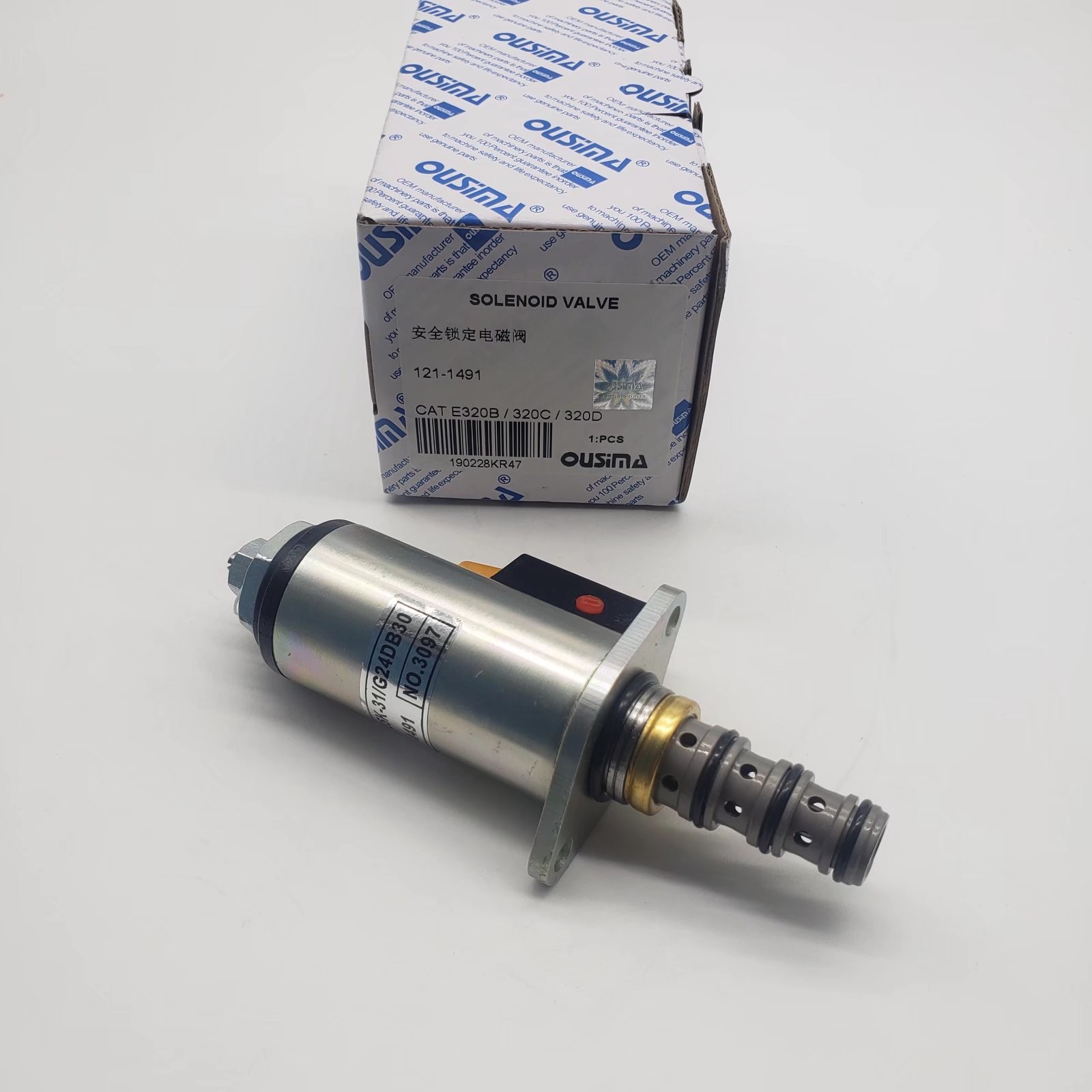 OUSIMA 121-1491 1211491 Valve Group-Solenoid For Excavator E320B E320C E320C E307D E308C